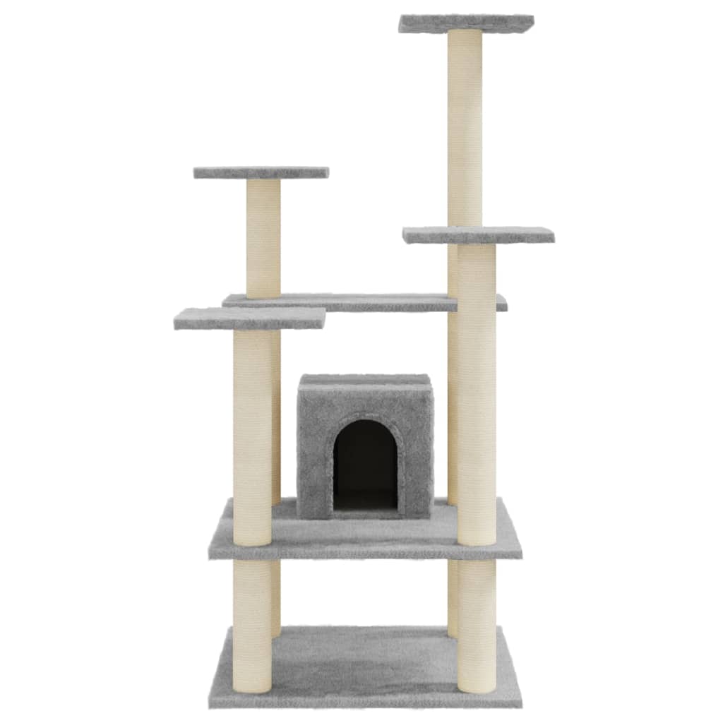 Cat Tree With Sisal Scratching Posts 110 Cm
