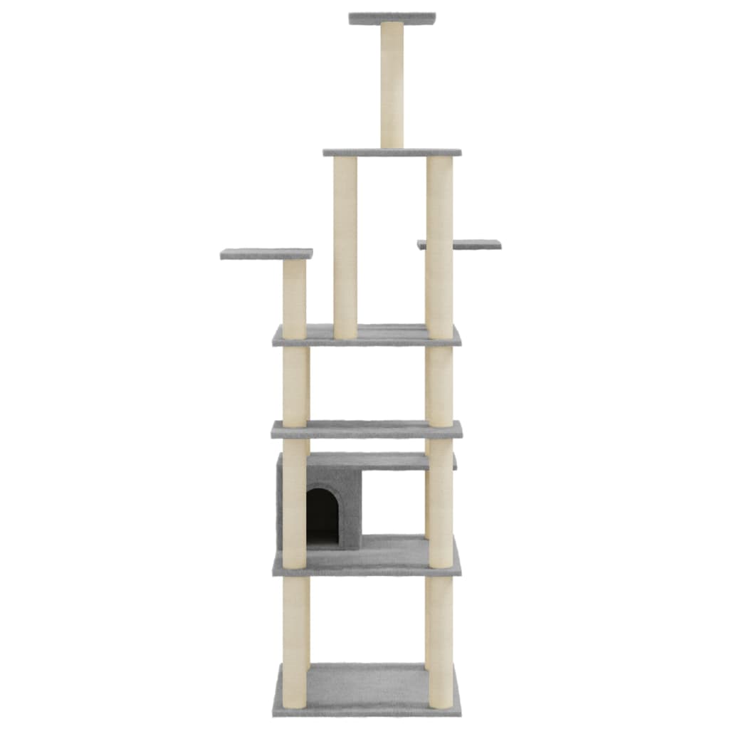 Cat Tree With Sisal Scratching Posts 183 Cm