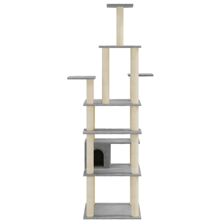 Cat Tree With Sisal Scratching Posts 183 Cm