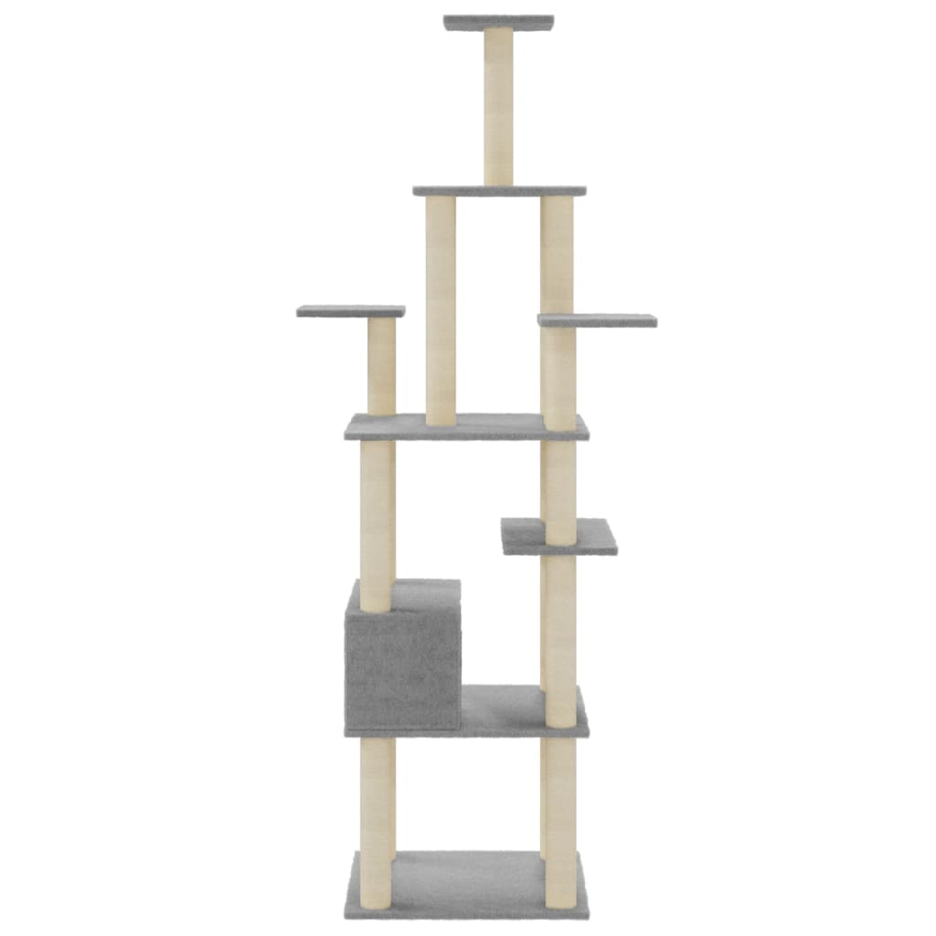 Cat Tree With Sisal Scratching Posts 183 Cm