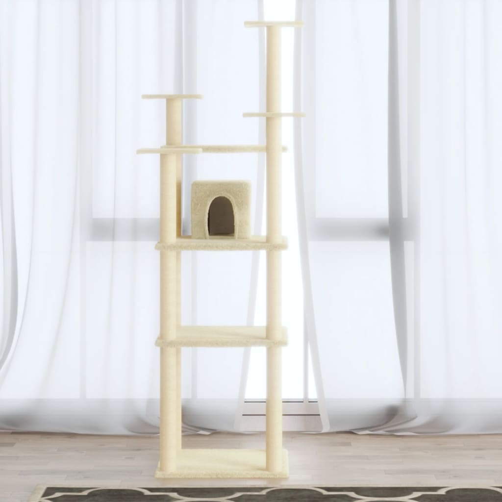 Cat Tree With Sisal Scratching Posts 171 Cm