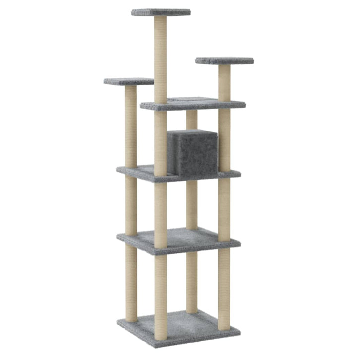 Cat Tree With Sisal Scratching Posts 171 Cm