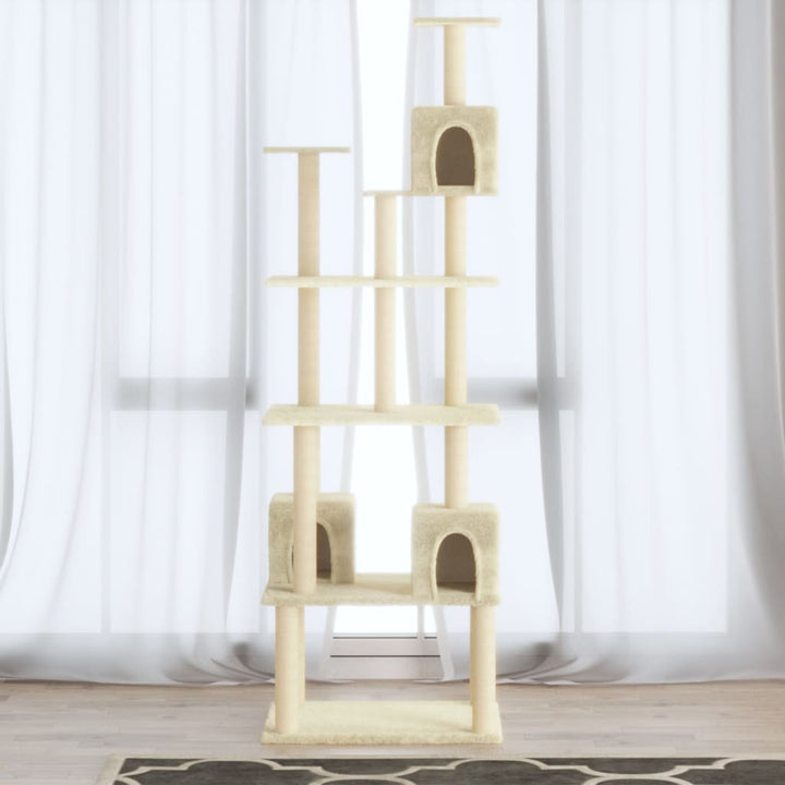 Cat Tree With Sisal Scratching Posts 188 Cm