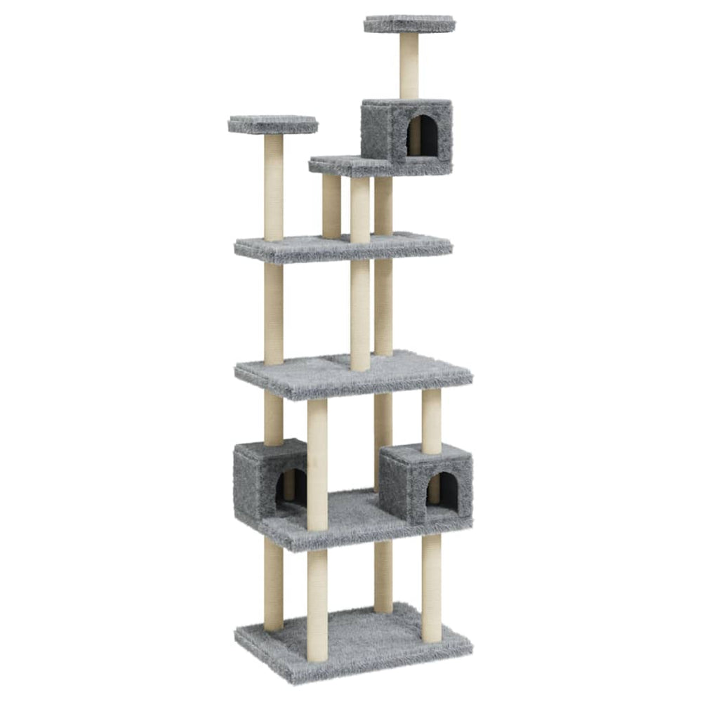 Cat Tree With Sisal Scratching Posts 188 Cm