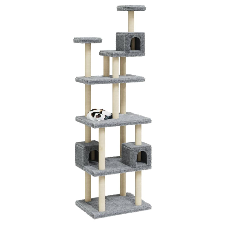 Cat Tree With Sisal Scratching Posts 188 Cm