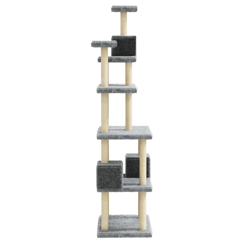 Cat Tree With Sisal Scratching Posts 188 Cm