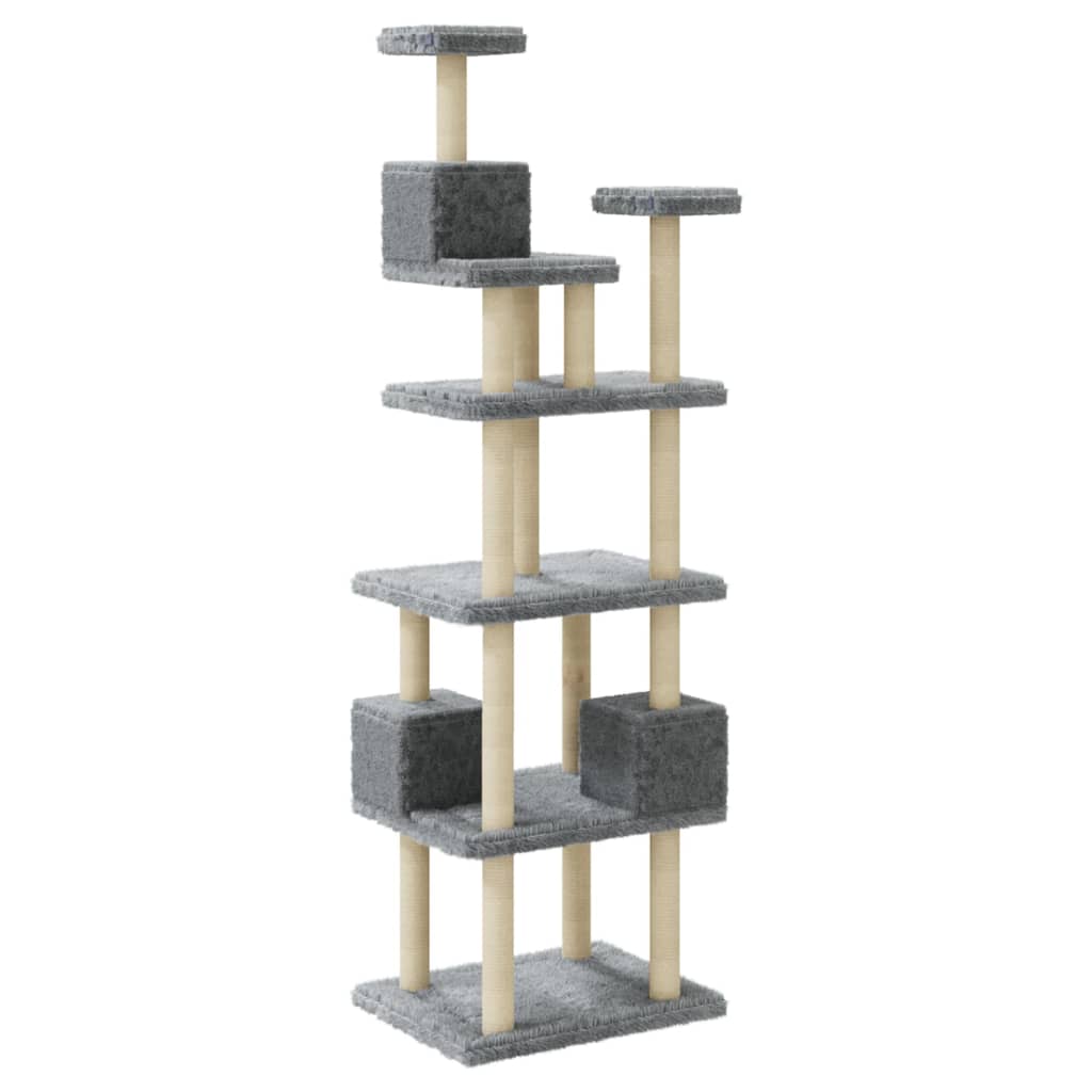 Cat Tree With Sisal Scratching Posts 188 Cm