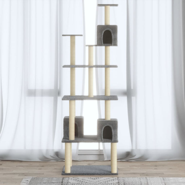 Cat Tree With Sisal Scratching Posts 188 Cm