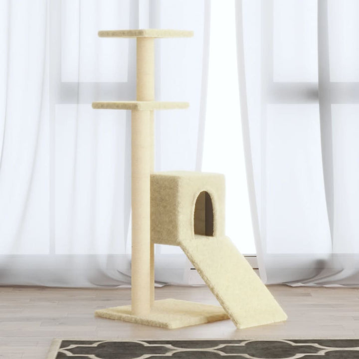Cat Tree With Sisal Scratching Posts 92 Cm