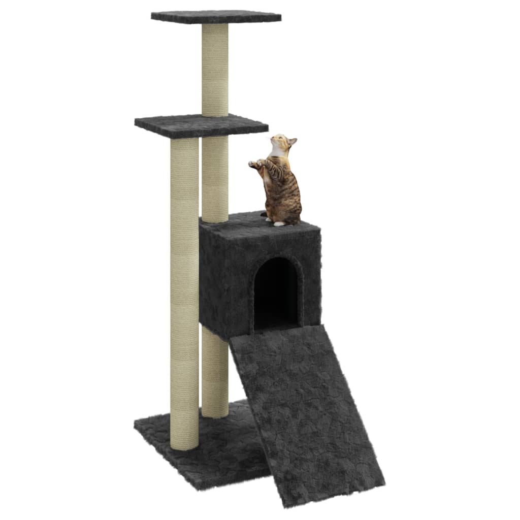 Cat Tree With Sisal Scratching Posts 92 Cm