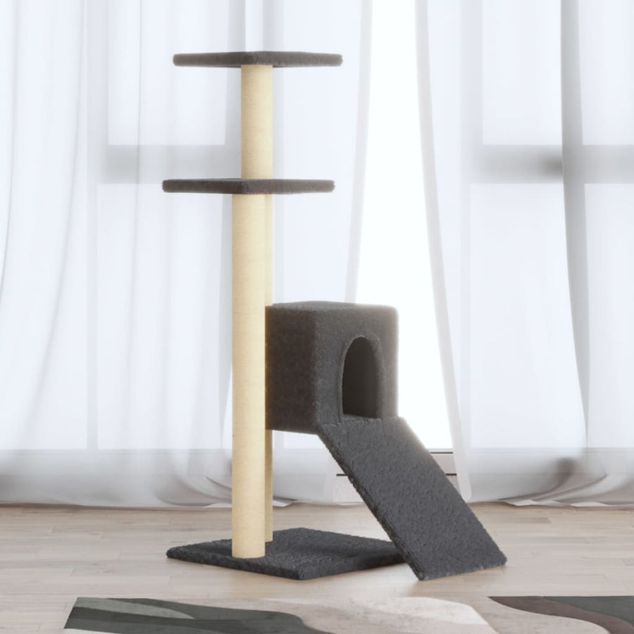 Cat Tree With Sisal Scratching Posts 92 Cm
