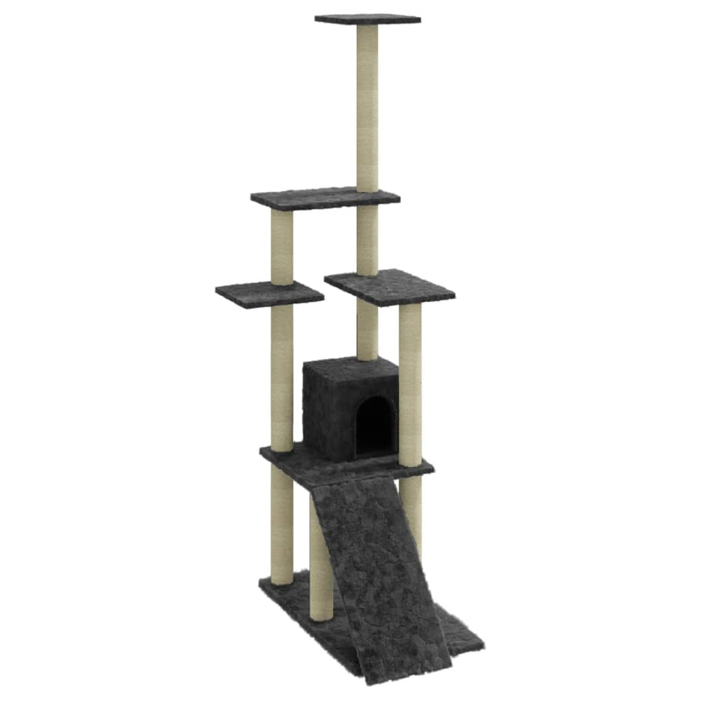 Cat Tree With Sisal Scratching Posts 155 Cm