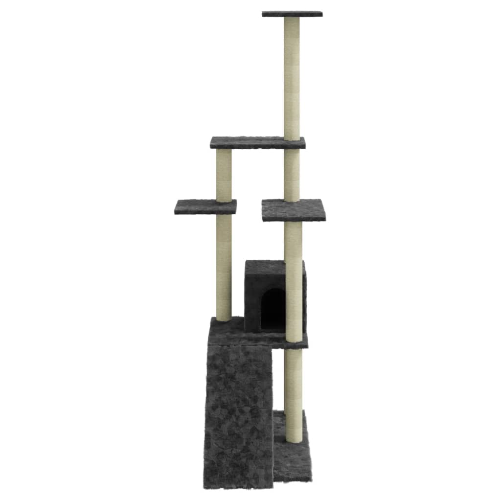 Cat Tree With Sisal Scratching Posts 155 Cm