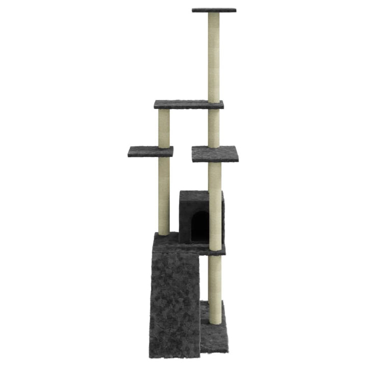 Cat Tree With Sisal Scratching Posts 155 Cm