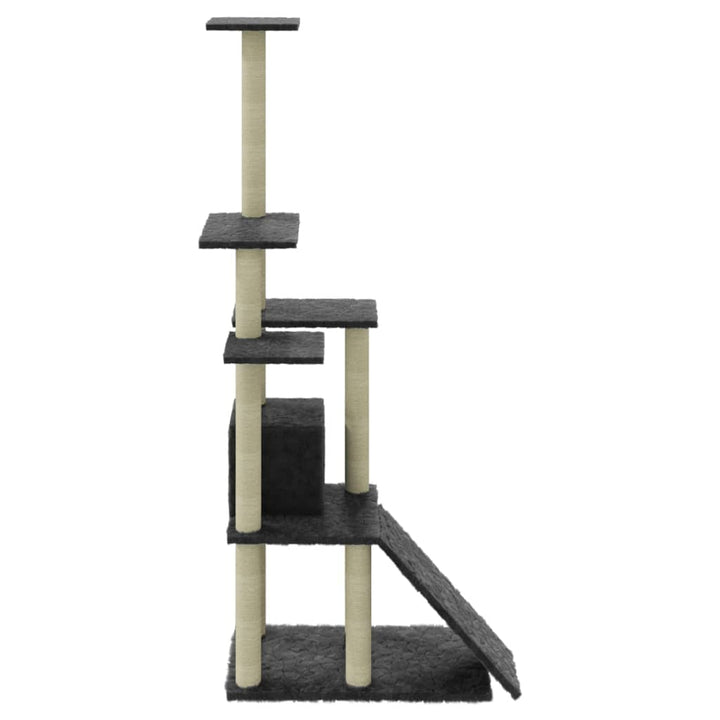 Cat Tree With Sisal Scratching Posts 155 Cm