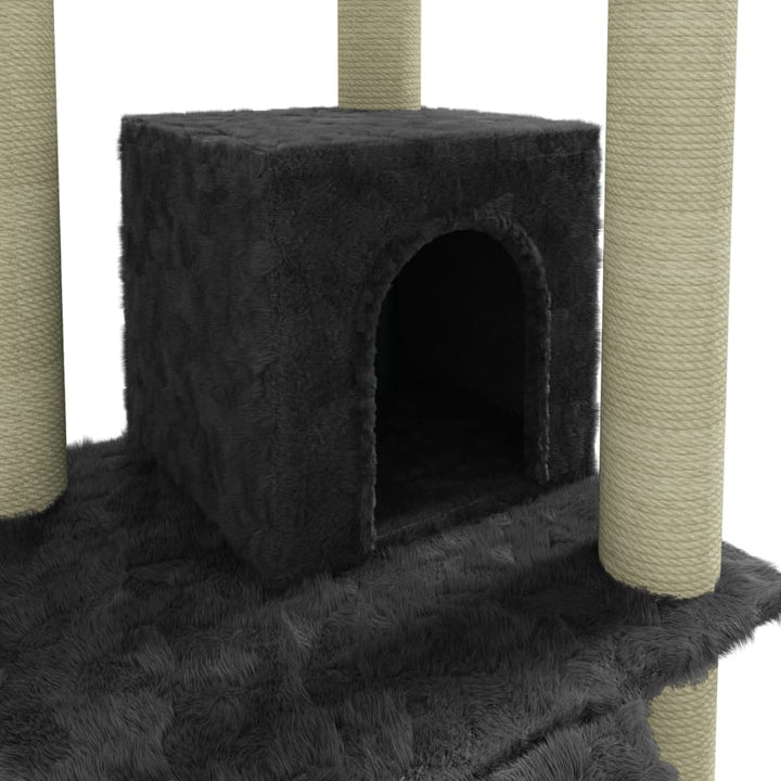 Cat Tree With Sisal Scratching Posts 155 Cm
