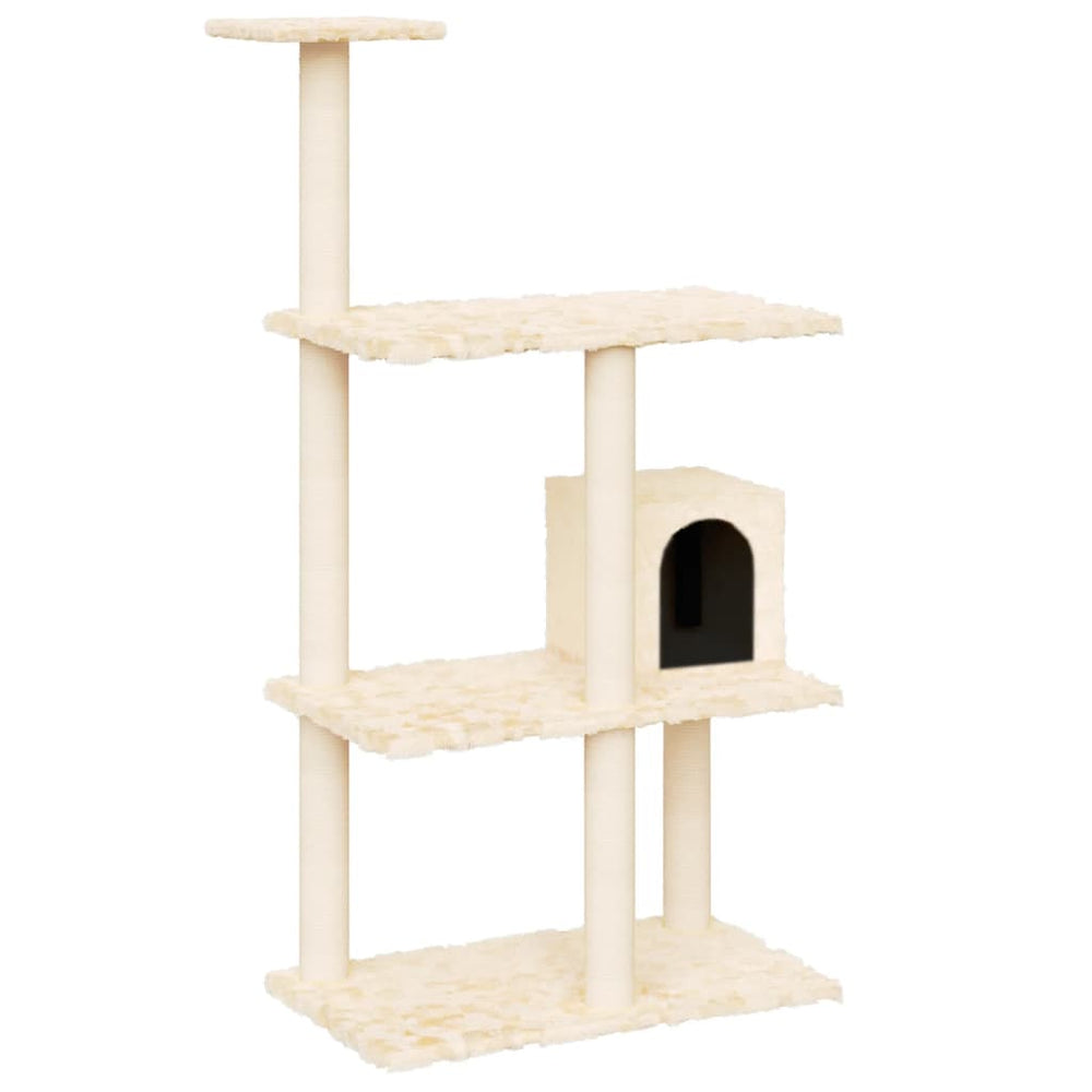 Cat Tree With Sisal Scratching Posts 119 Cm