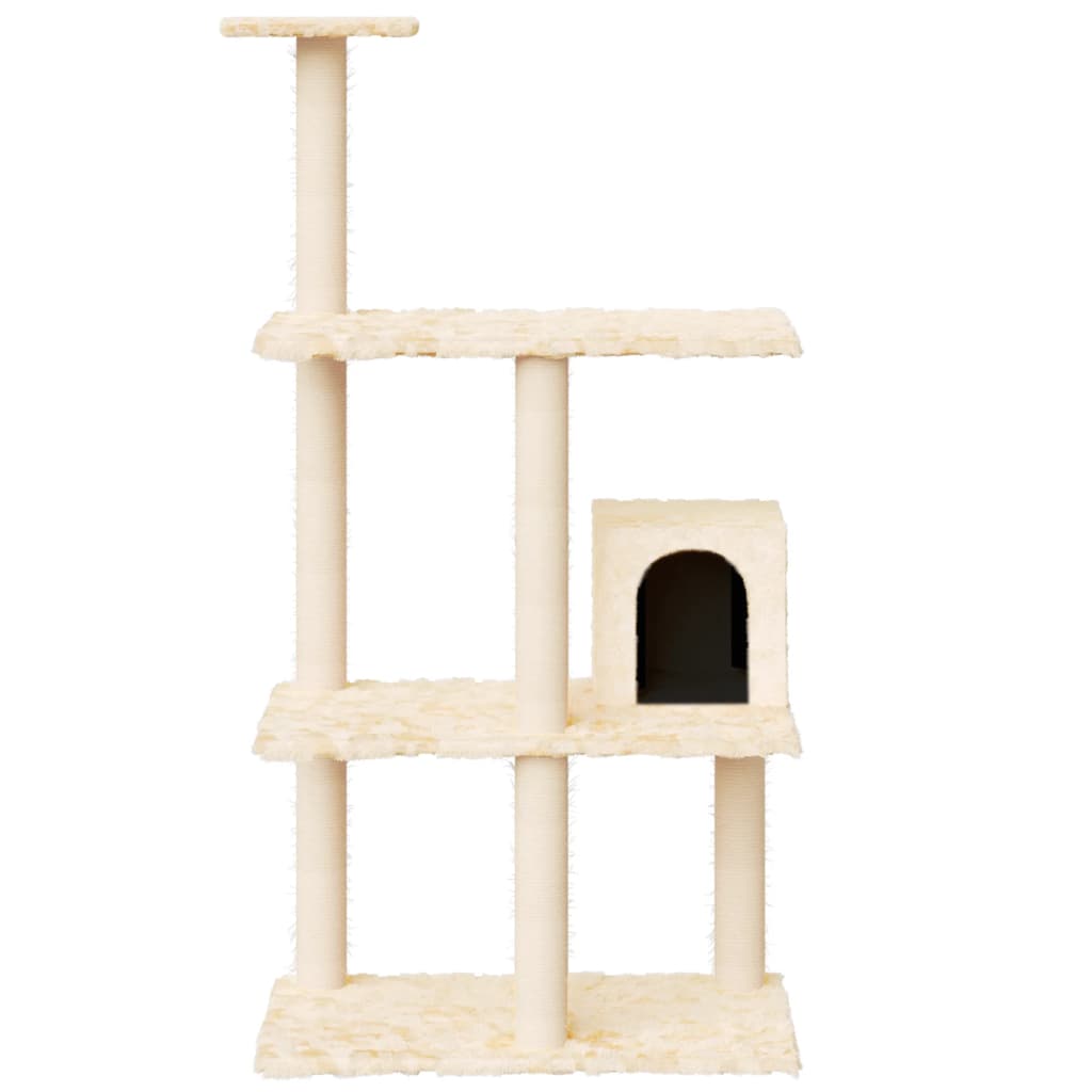 Cat Tree With Sisal Scratching Posts 119 Cm