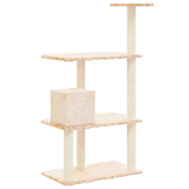 Cat Tree With Sisal Scratching Posts 119 Cm