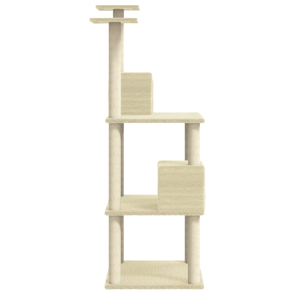 Cat Tree With Sisal Scratching Posts 141 Cm