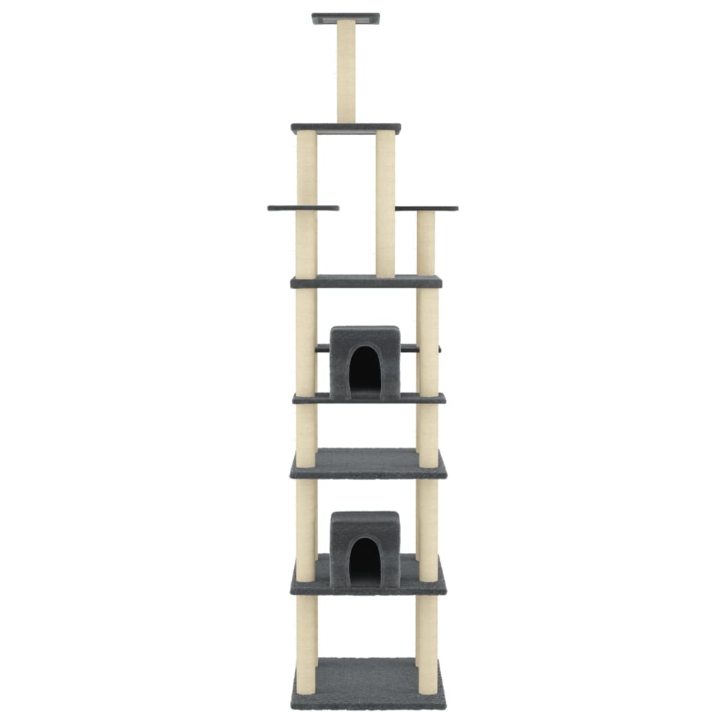 Cat Tree With Sisal Scratching Posts 216 Cm