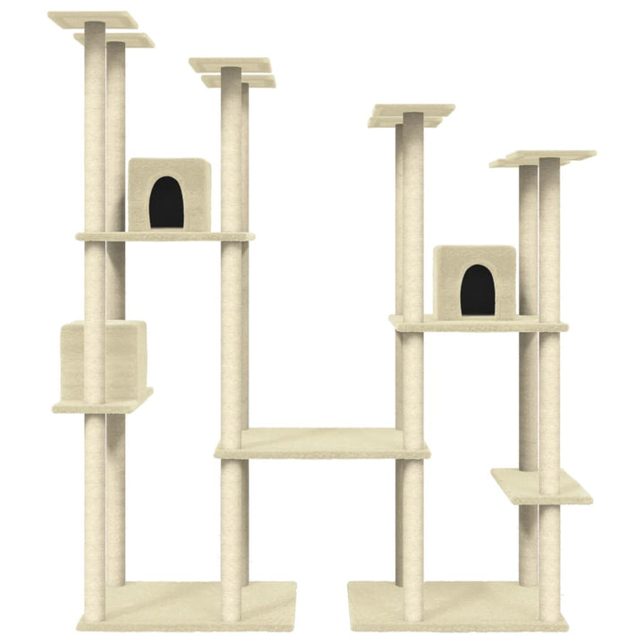 Cat Tree With Sisal Scratching Posts 174 Cm
