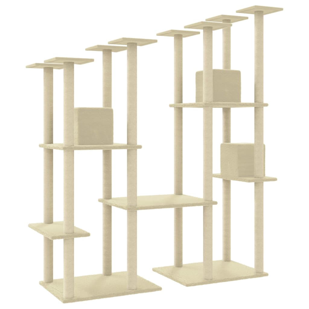 Cat Tree With Sisal Scratching Posts 174 Cm