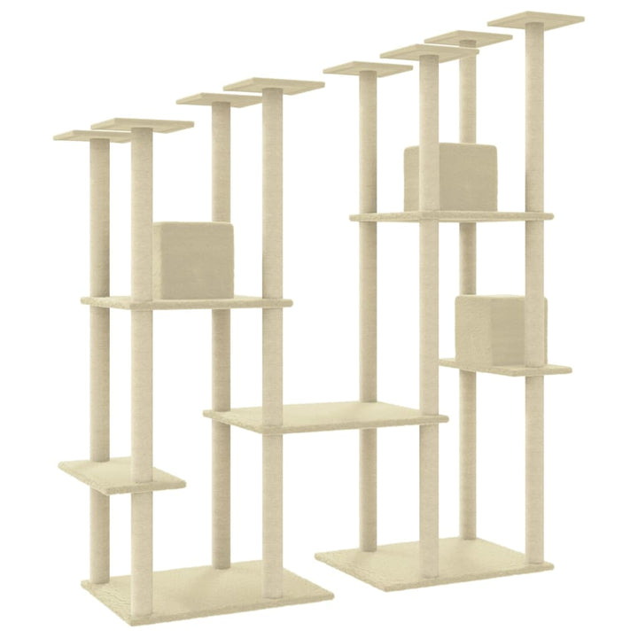 Cat Tree With Sisal Scratching Posts 174 Cm