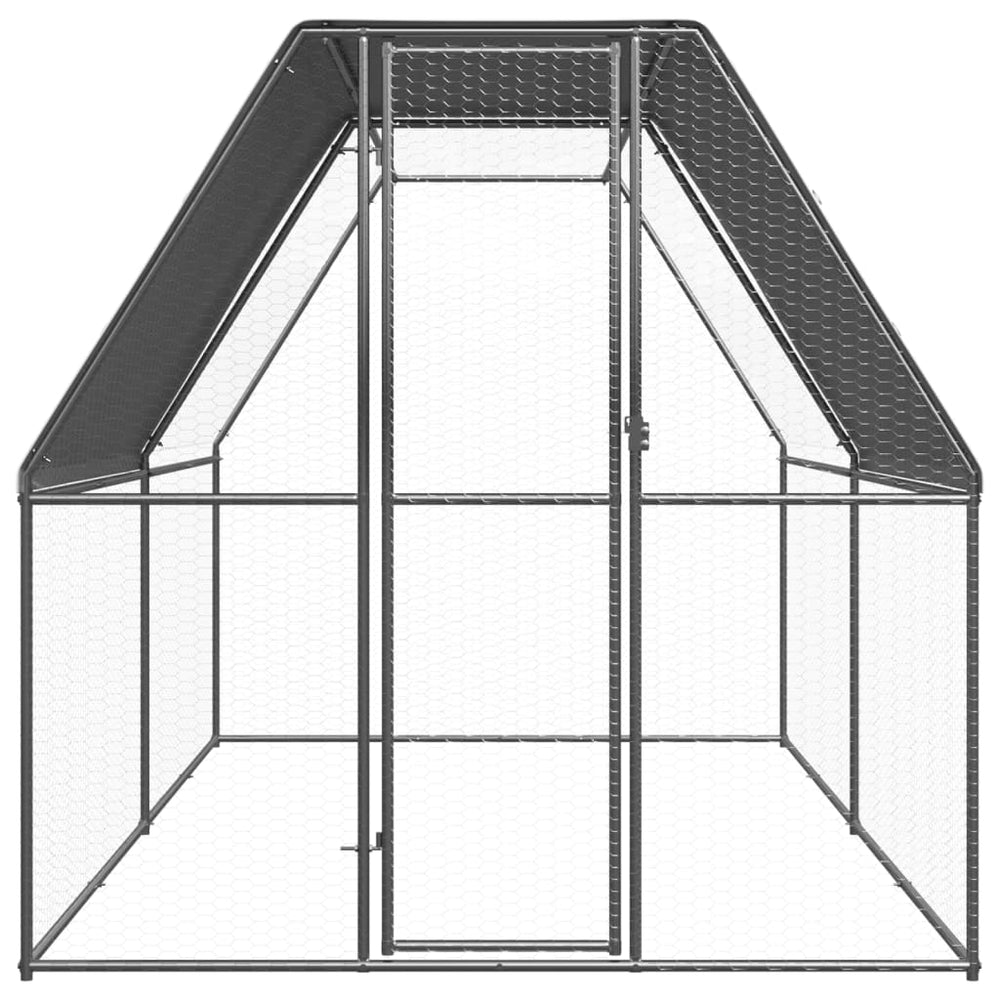 Outdoor Chicken Cage Galvanised Steel