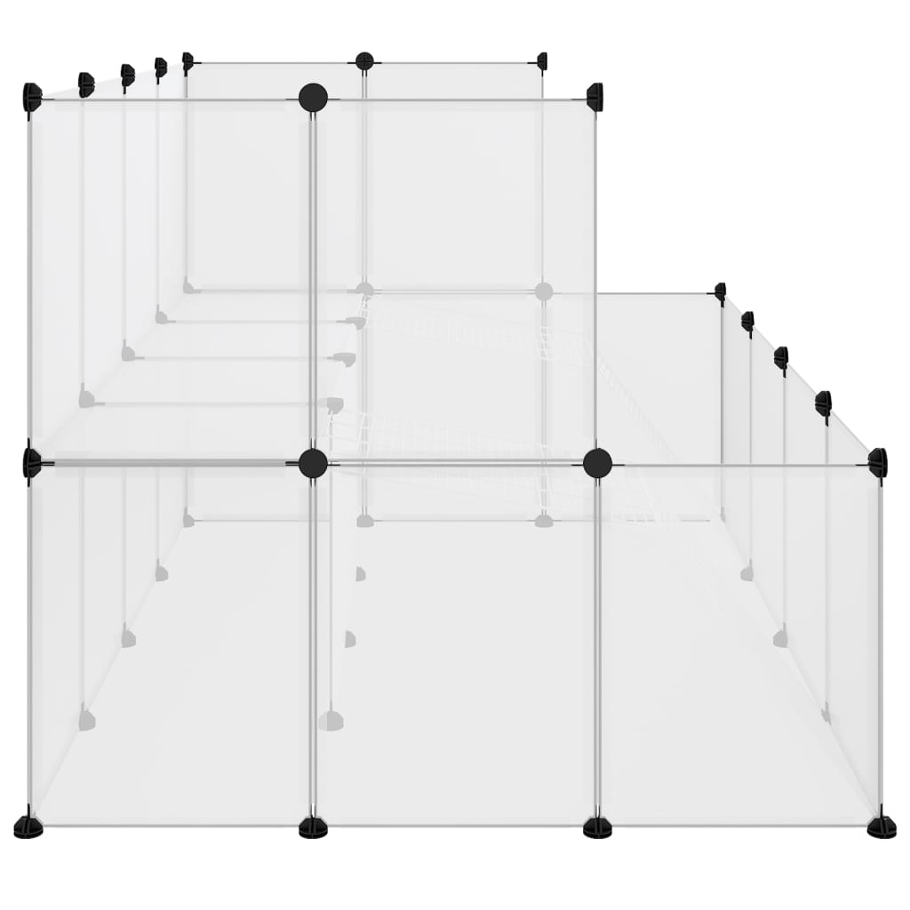 Small Animal Cage 143X107X93 Cm Pp And Steel