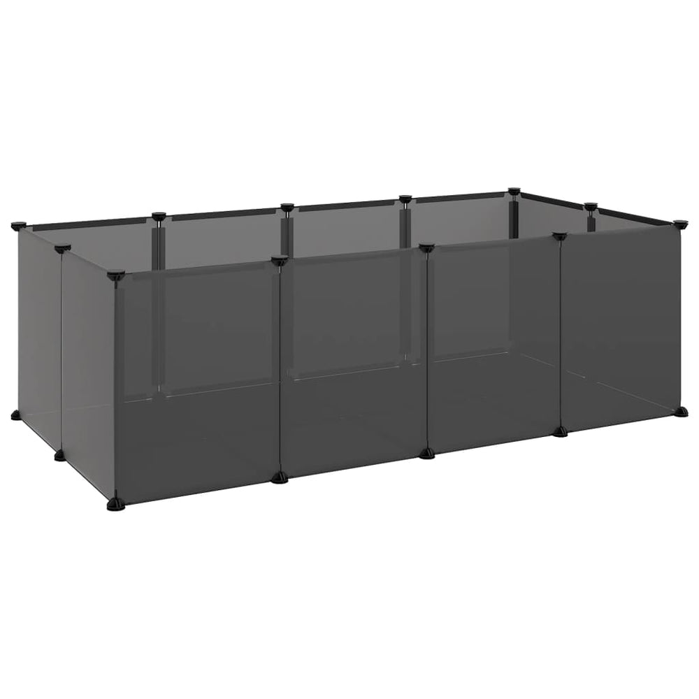 Small Animal Cage 144X74X46.5 Cm Pp And Steel
