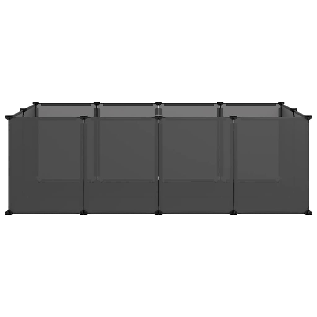 Small Animal Cage 144X74X46.5 Cm Pp And Steel