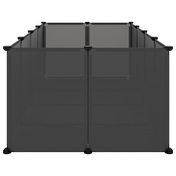 Small Animal Cage 144X74X46.5 Cm Pp And Steel