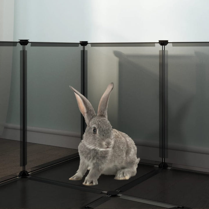 Small Animal Cage 144X74X46.5 Cm Pp And Steel