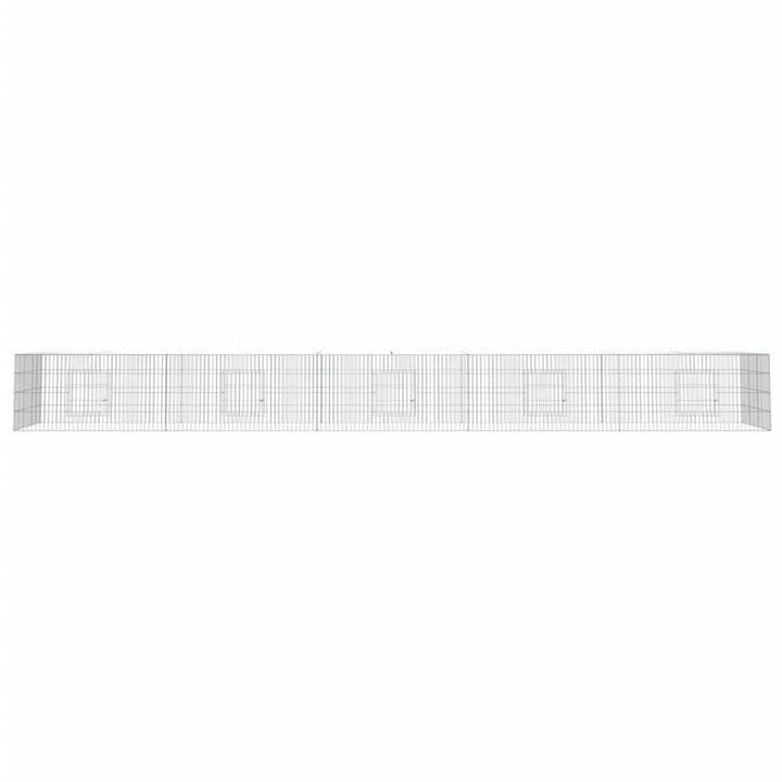 5-Panel Rabbit Cage Galvanised Iron