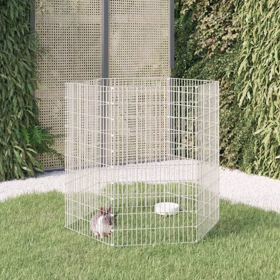 Free Range Animal Enclosure Galvanised Iron