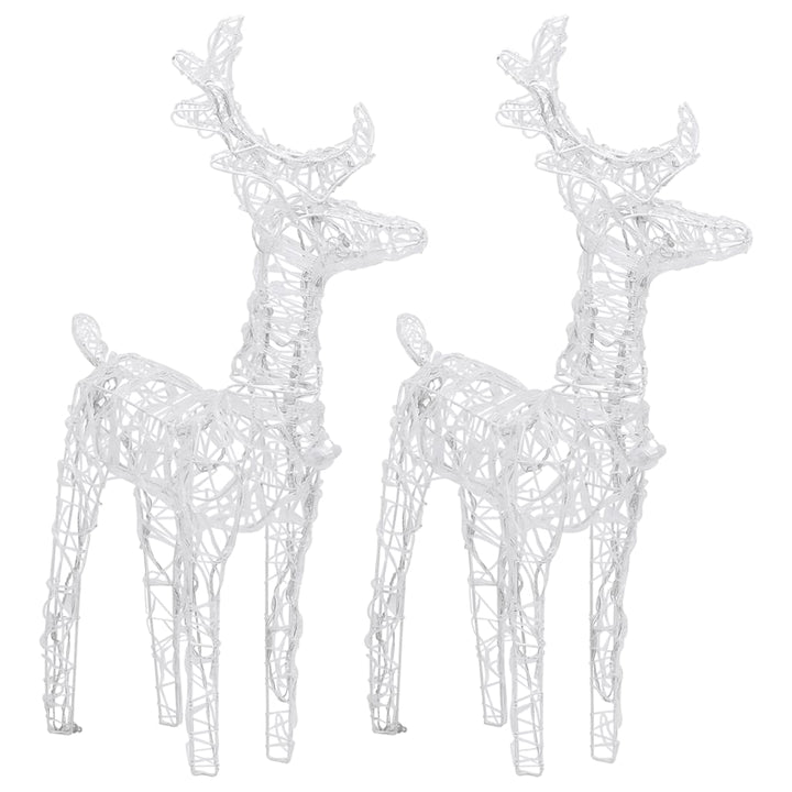 Reindeers & Sleigh Christmas Decoration 240 Leds Acrylic