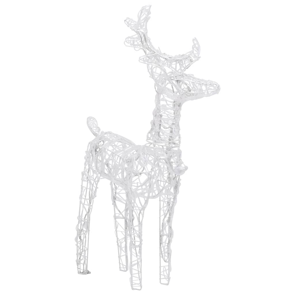 Reindeers & Sleigh Christmas Decoration 320 Leds Acrylic