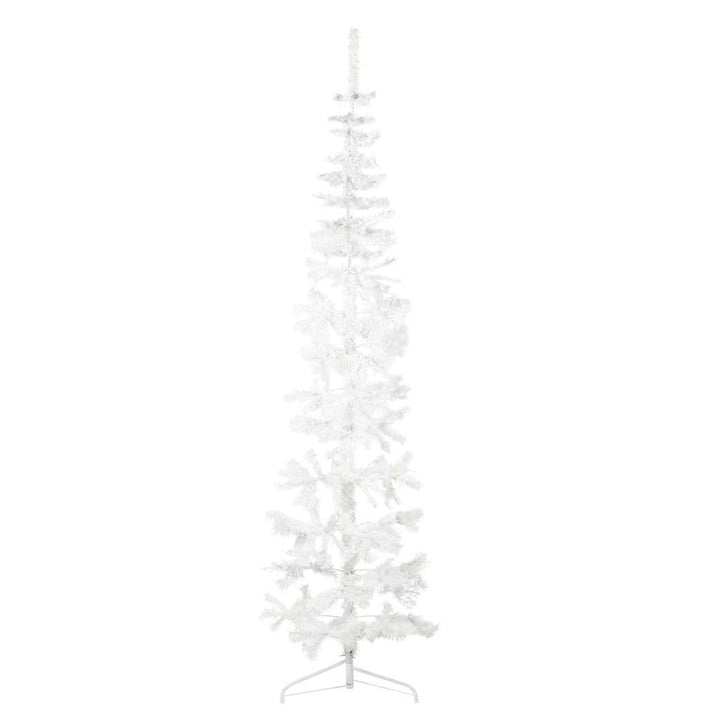 Slim Artificial Half Christmas Tree With Stand