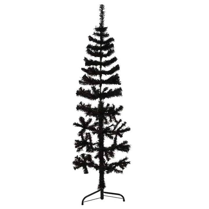 Slim Artificial Half Christmas Tree With Stand
