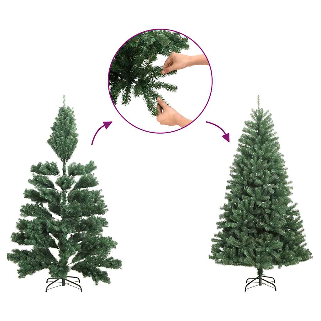 Slim Artificial Half Christmas Tree With Stand