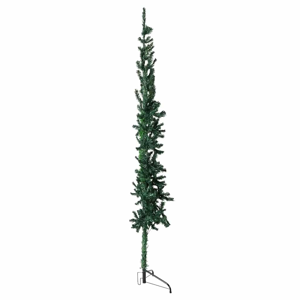 Slim Artificial Half Christmas Tree With Stand