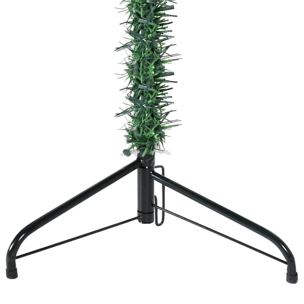Slim Artificial Half Christmas Tree With Stand