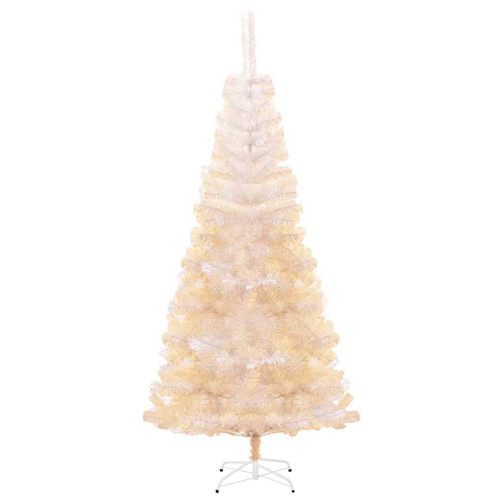Artificial Christmas Tree With Iridescent Tips 180 Cm Pvc