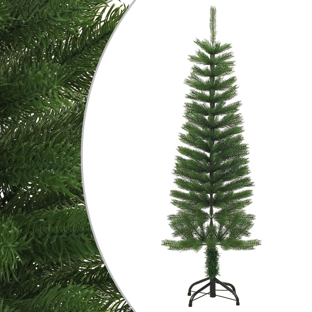 Artificial Slim Christmas Tree With Stand 150 Cm Pe