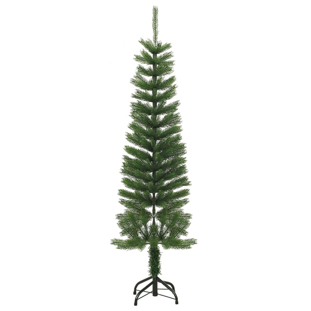Artificial Slim Christmas Tree With Stand 150 Cm Pe
