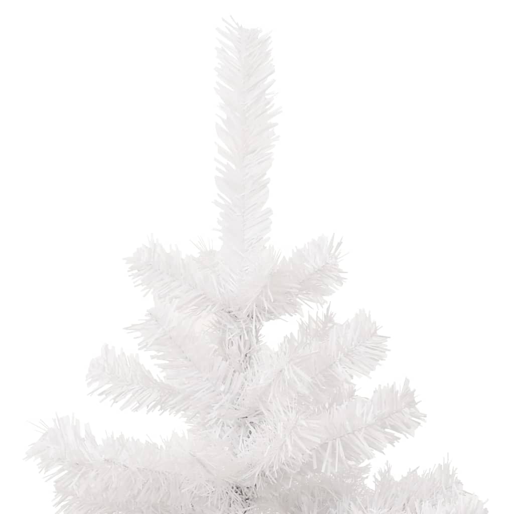Swirl Pre-Lit Christmas Tree With Pot 120 Cm Pvc