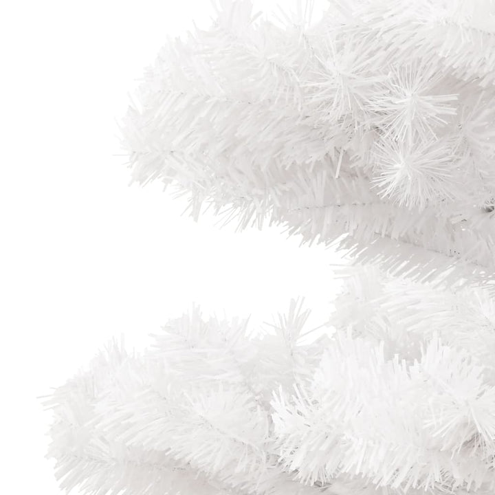 Swirl Pre-Lit Christmas Tree With Pot 120 Cm Pvc