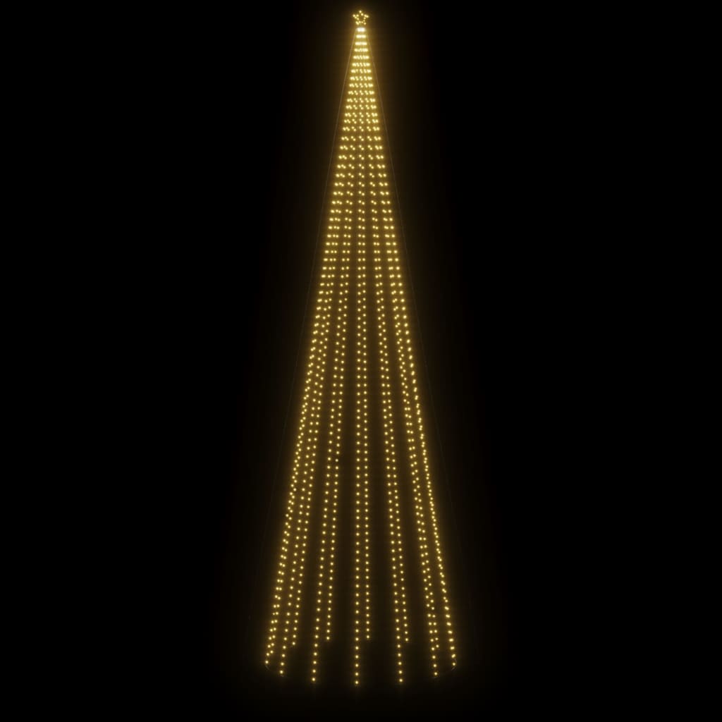 Christmas Cone Tree Warm White 1134 Leds 230X800 Cm