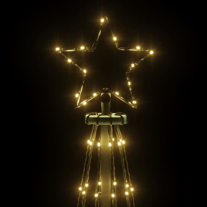 Christmas Cone Tree Warm White 1134 Leds 230X800 Cm